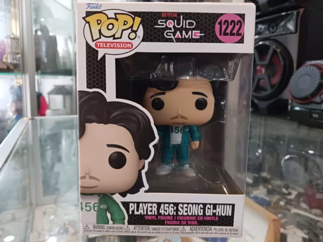 Funko Pop! Television: Squid Game Collectors Set - Netflix 3 Figure Set  Includes: Player 456, Player 001, and Masked Worker