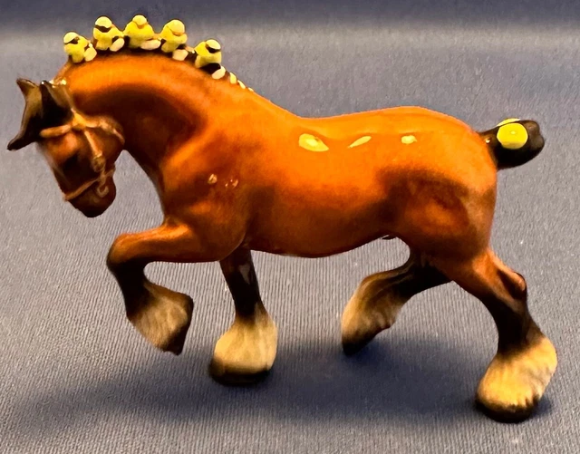 Hagen Renaker Miniature - Clydesdale Draft Horse - Retired - #3127