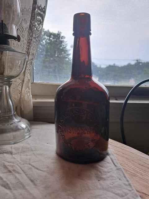 Antique Bottle Whiskey Sacks 1880