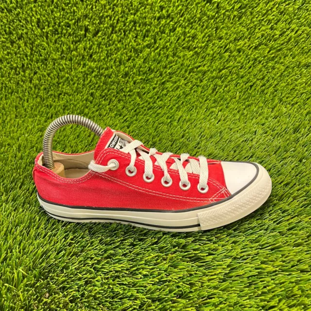 Converse Chuck Taylor All Star Womens Size 7 Red Athletic Shoes Sneakers M9696