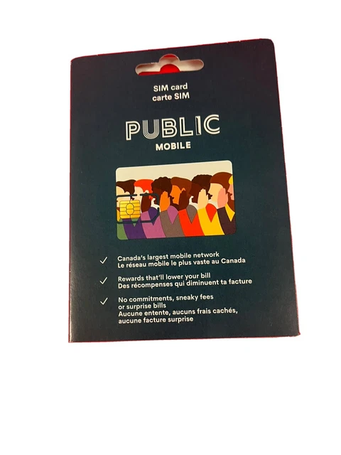 Public Mobile SIM Cards (40)