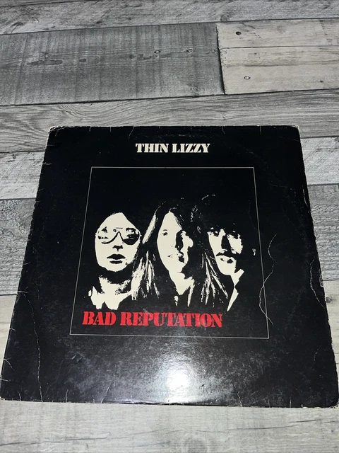 Bad Reputation Record Label THIN LIZZY - Bad Reputation - 12” Vinyl Record LP - 1977 Vertigo UK 1st ...