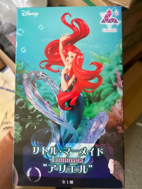 Disney The Little Mermaid Princess Ariel Figure Luminasta SEGA New Authentic New