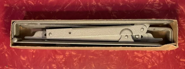 2 Vintage Stanley Folding Shelf Brackets Locking Supports 12”x12” NOS 2