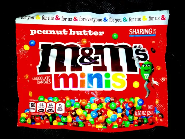 488.8g Huge Family Size Caramel M&Ms MNMs American Chocolate Candy  Sweets Treats