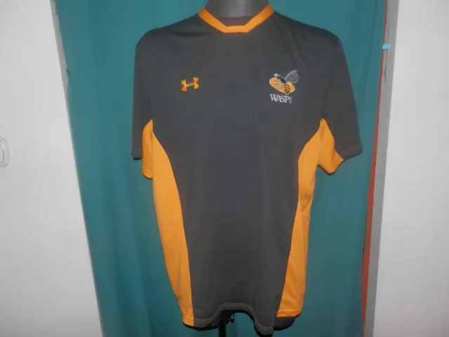London Wasps 2020 Training Rugby Under Armour Shirt Jersey Official Men XXL