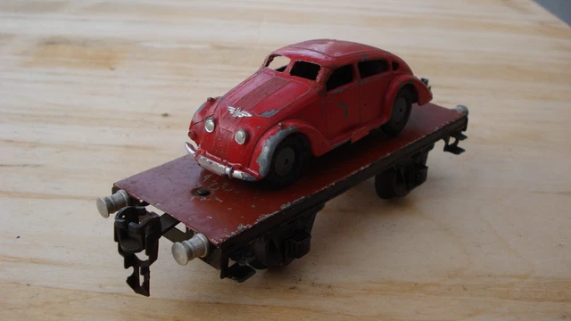 Märklin Spur 0 Plattformwagen mit Adler-Limousine, Nr. 1770/51