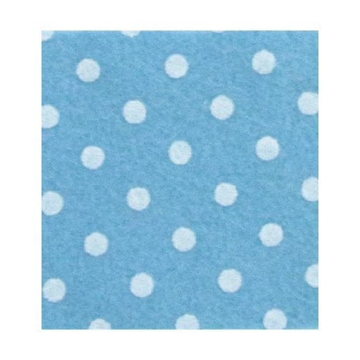 Stafil 30x40cmx1mm lunares fieltro poliéster estampado