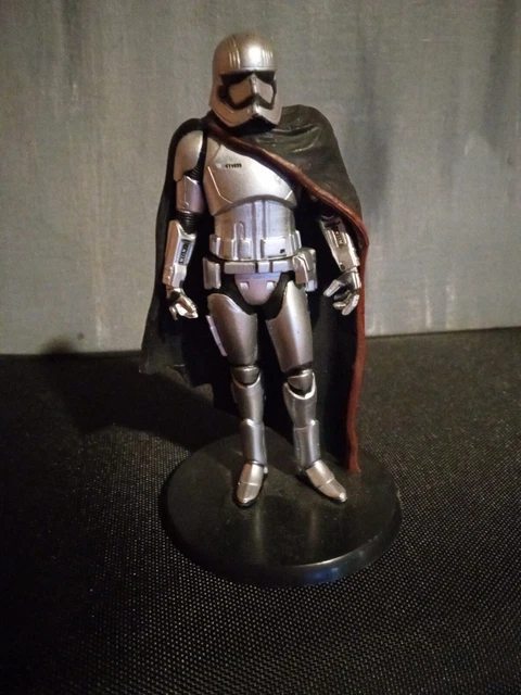 STAR WARS CAPTAIN PHASMA ELITE SERIES 4” ACTION FIGURE ON STAND  ..,......vrc