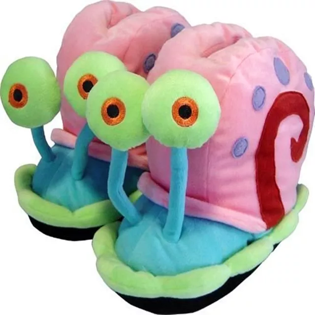 SpongeBob-SquarePants -Gary The Snail Size 5 Novelty 3D Fun Slippers Gift UK-