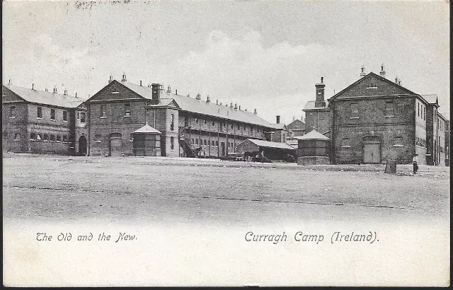 The Curragh, Co Kildare - Army Camp - Greystones & Roundwood pmks 1903