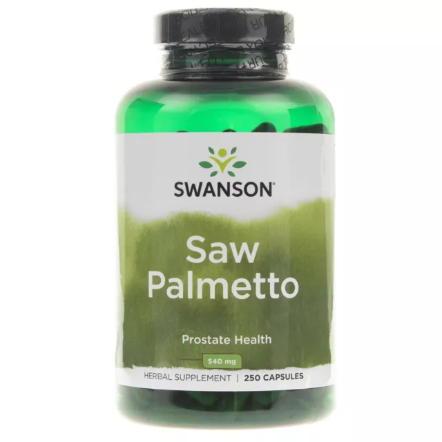 Swanson Saw Palmetto (Sabal Palm) 540 mg, 250 capsules