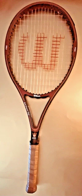 Raquette Tennis Vintage Wilson Jack Kramer Staff PWS - Taille Moyenne (midsize), Grip 4 1/2 L4, Occasion US