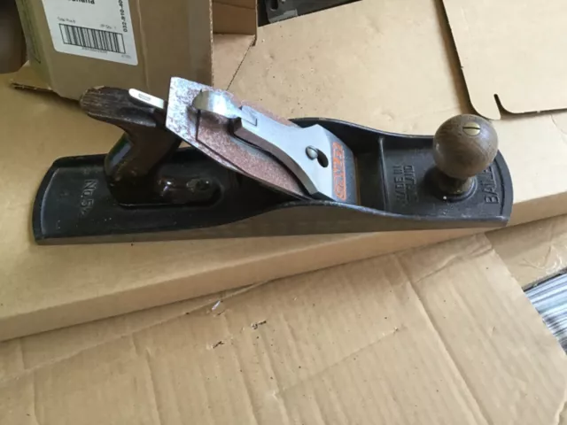 Vintage Stanley Bailey No 5 1/2 Jack Plane Made in England