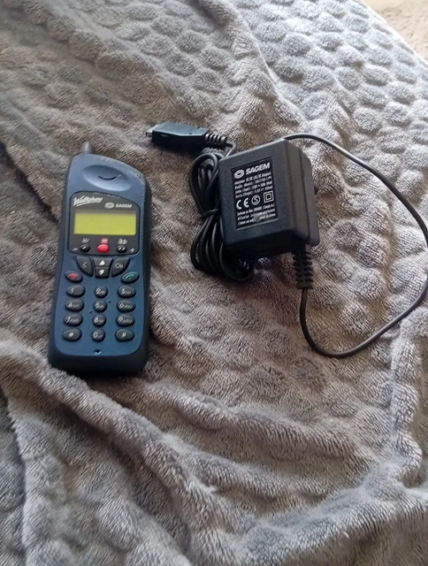 TÉLÉPHONE VINTAGE SAGEM MW 3027 - Design Rétro et