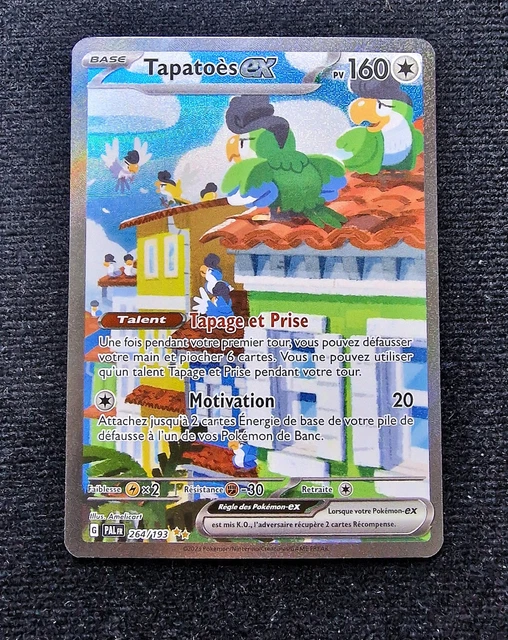 CARTE POKÉMON TAPATOÈS Ex 075/091 Écarlate & Violet Déstinées de Paldea