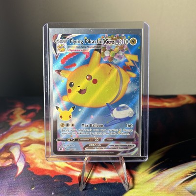 flying pikachu vmax 25th anniversary