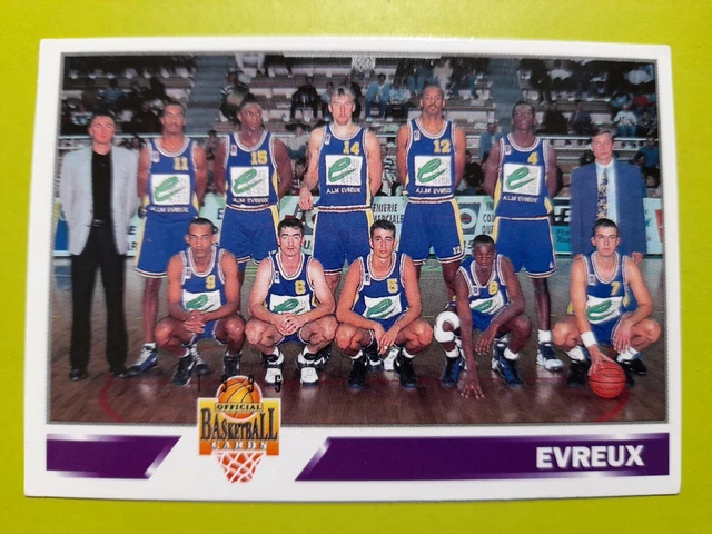 Carte Panini Équipe De France Féminines – LNB Pro A 1995 – Basket – Non Gradée – TBE