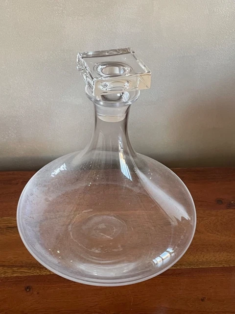 Carafe  Villeroy et Boch bouchon carré