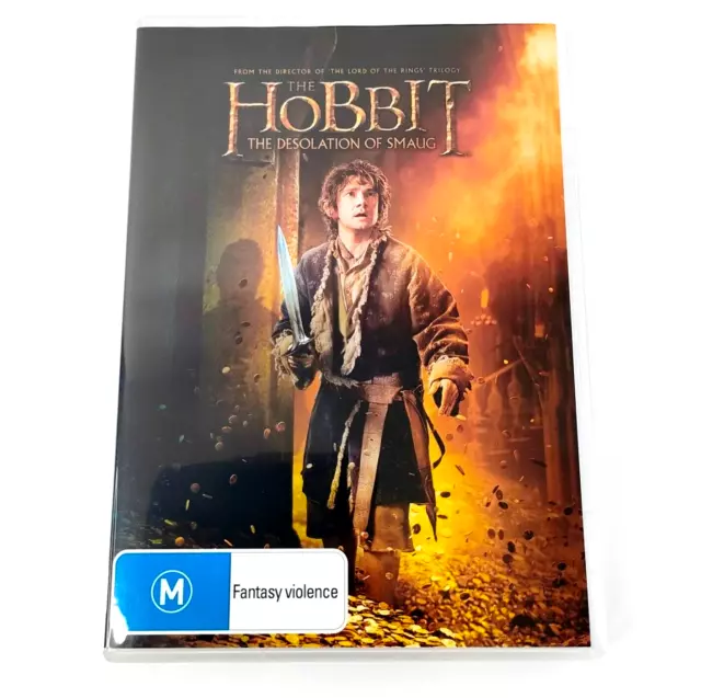 The Hobbit: The Desolation of Smaug - DVD - Fantasy - 2013 - Reg 4 - Free Post
