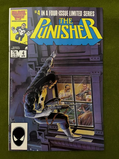 Punisher #4 Limited Series (1986) - 9.4 NM Very High Grade