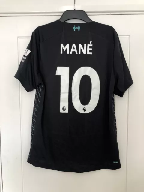 Liverpool FC 3. Fußball Shirt Kit 2019/20 *Mane 10* Größe M LFC Retro Vintage