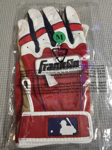 Franklin CFX PRO Baseball Adult Batting Gloves Size Adult Medium Pro Issue MLB
