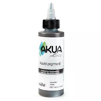 Speedball Akua Liquid Pigment Raw Umber (4oz)