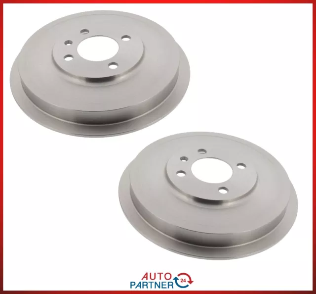 2x Tambour de Frein pour VW Caddy II Seat Inca Ø230mm Frein Essieu Arrière Neuf