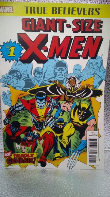 True Believers Giant Size X-Men 1 Uncanny Sized 2017