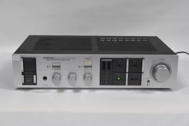 Pioneer SA-940 Stereo Integrated Amplifier - 70 Watt RMS - Vintage Japan 1980's