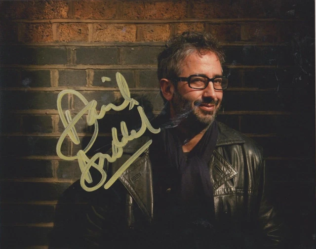 David Baddiel    **HAND SIGNED**   8x10 photo  ~  AUTOGRAPHED
