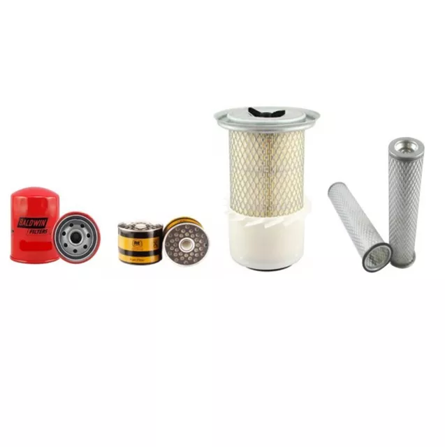 Filter Service Kit Fits JCB 803 804 Air Oil Fuel