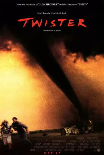 TWISTER Movie POSTER 27 x 40 Bill Paxton, Helen Hunt, Cary Elwes, A
