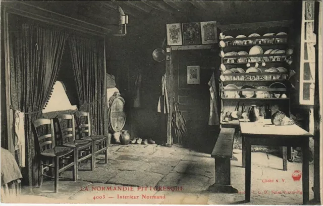 CPA La Normandie Pittoresque - Intérieur Normand (140723)