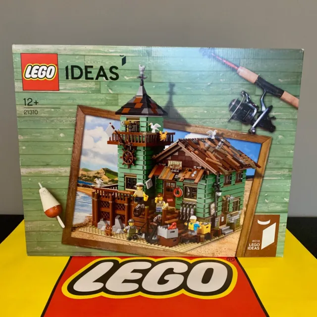 LEGO OLD FISHING Store (21310) New. Signed by Robert Bontenbal + Promo card.  UPS EUR 327,30 - PicClick IT