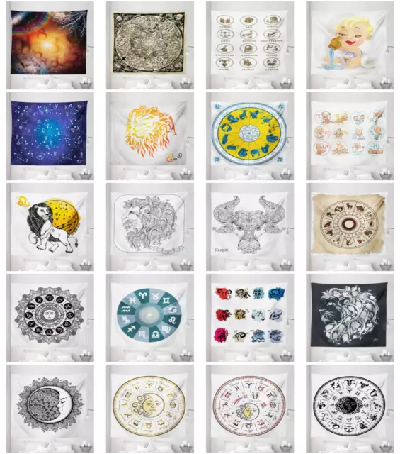Ambesonne Astrology Microfiber Tapestry Wall Hanging Decor in 5 Sizes
