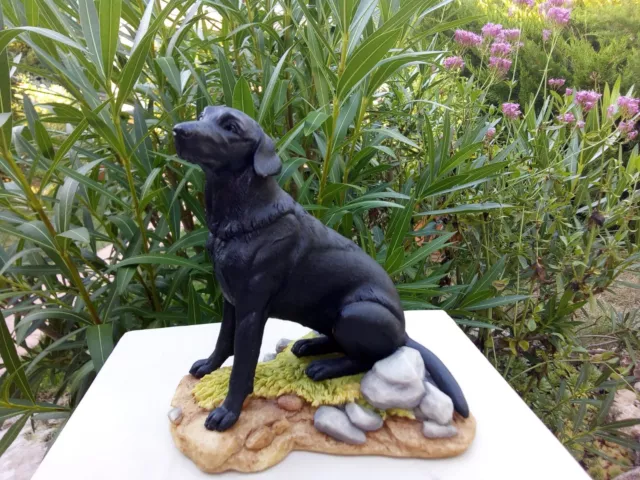 Labrador Statuette Faite Main De Teviotdale En Ecosse