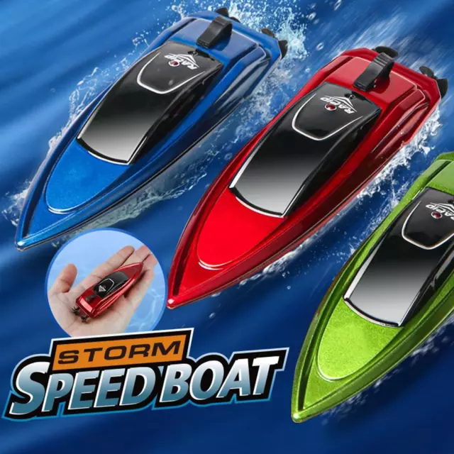 Mini Boats 2.4G High Speed Racing Boat Remote Control Hot Sale Toy O9D3