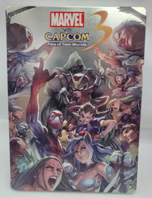 Marvel vs. Capcom 3: Fate of Two Worlds Steel Book Microsoft Xbox 360 Pre-Owned