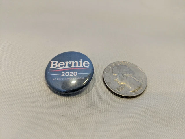 Bernie Sanders 2020 Buttons/Pin Set Of 10, 1" diameter pins. Free Shipping 4