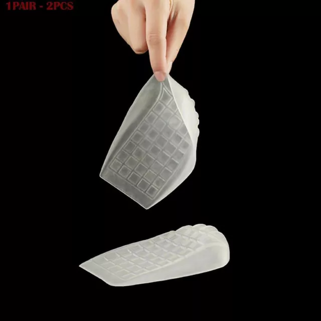 PEDIMEND Absatz Massage weich & bequem Silikon Gel Schuh Einlegesohle Pads - 1 PAAR 2