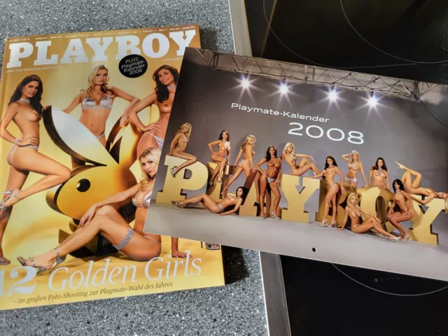 Playboy -Zeitschrift!!!!! Ausgabe Januar 2008 Mit Kalender
