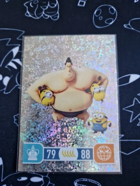 Topps Minions Trading Card Shiny #30 KEVIN, BOB, STUART & SUMO