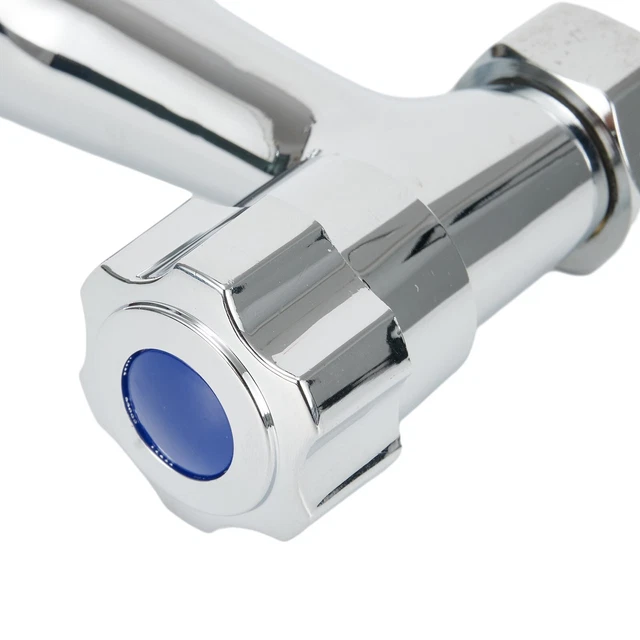 Chrome Bathroom Shower Mixer Tap with Twin Outlet Bar Valve High Quality 3