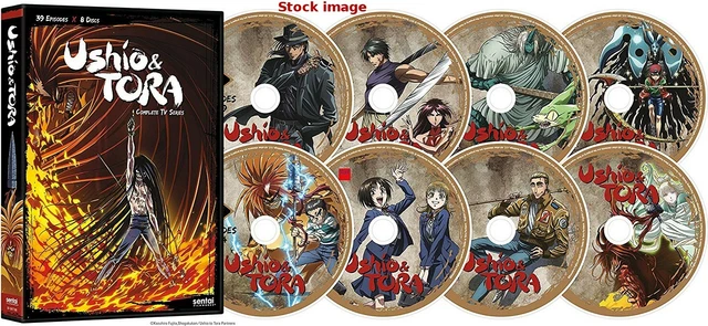 USHIO & TORA Complete TV Series (DVD, 2017, 8-Disc Set) Sentai