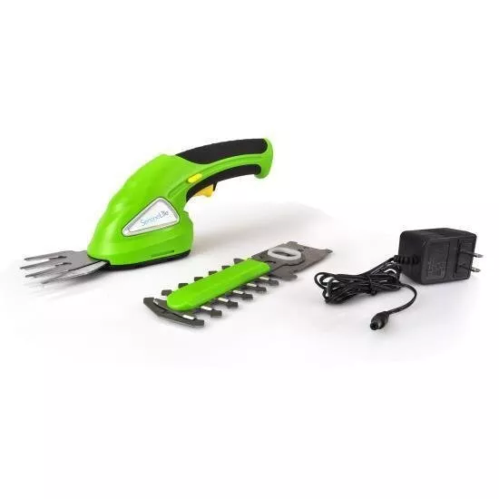 SereneLife PSLHTM20 Cordless Handheld Grass Cutter Shears, Electric Hedge 3.6V