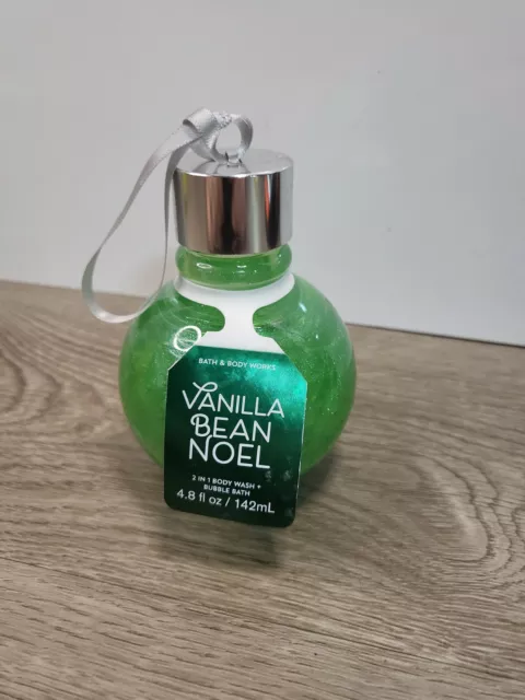 Bath & Body Works gel soap 4.8oz Vanilla Bean Noel 2 in 1 body wash