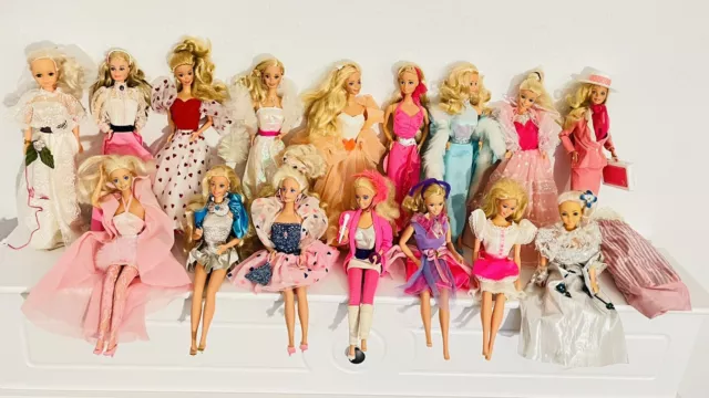 90er Jahre Barbie Kollektion