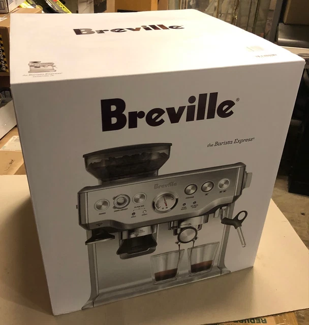 BREVILLE BARISTA EXPRESS Brushed Stainless Steel Espresso Machine